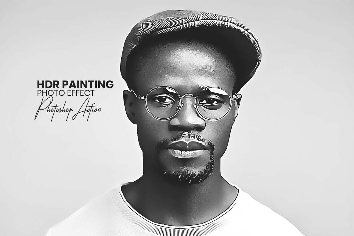 Action HDR Painting Effect Actions