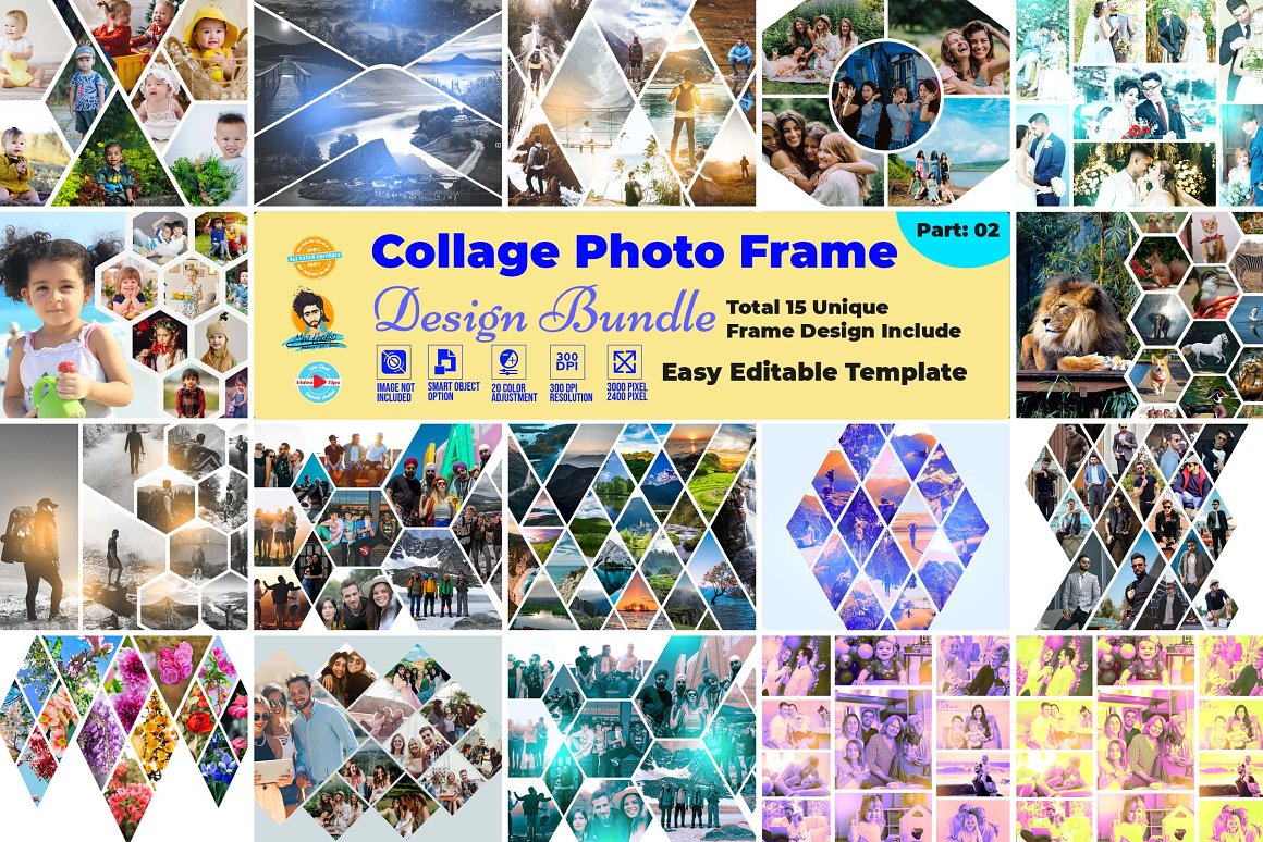 Unique Collage Photo Frame