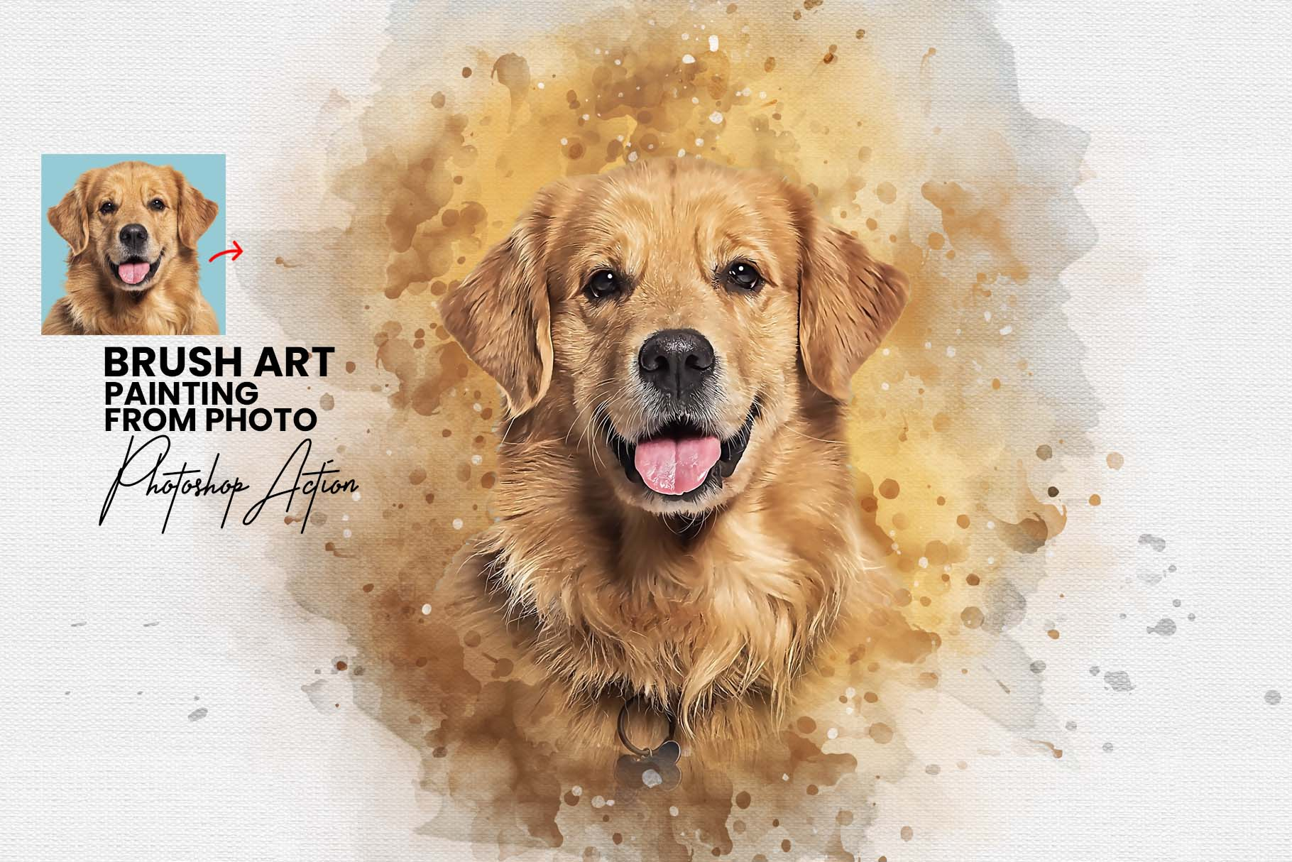 Brush Art Photoshop Action