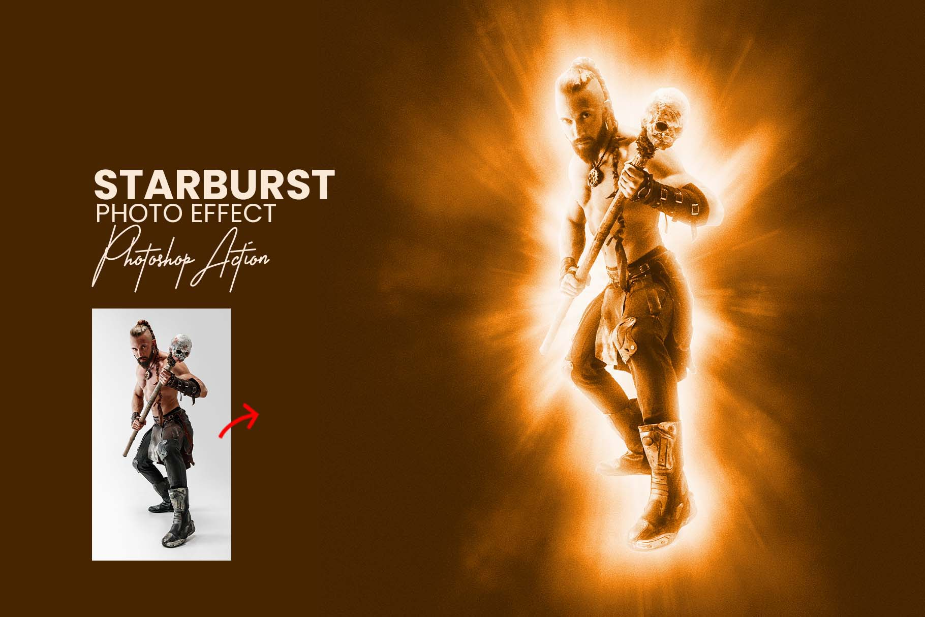 Starburst Photoshop Action