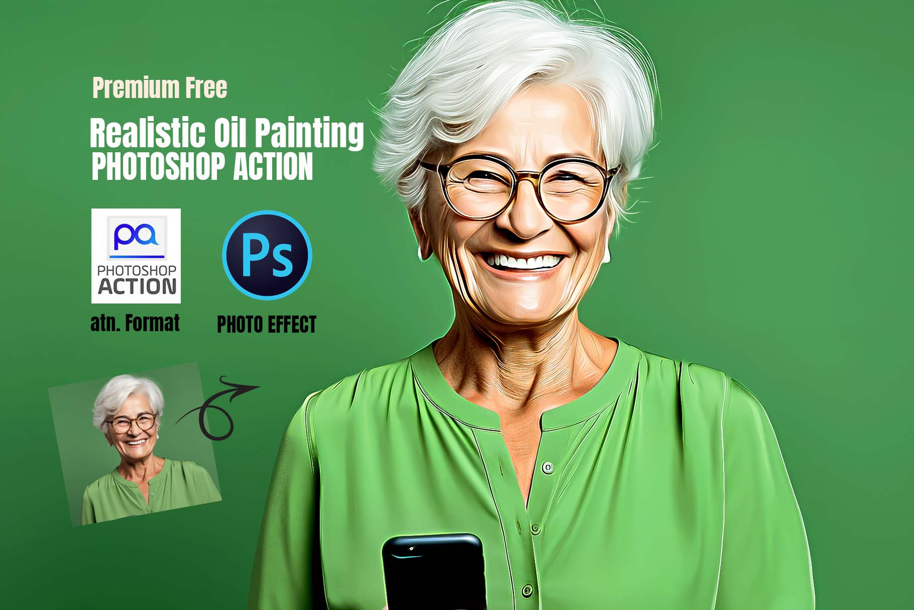 Free Realistic Oil Painting