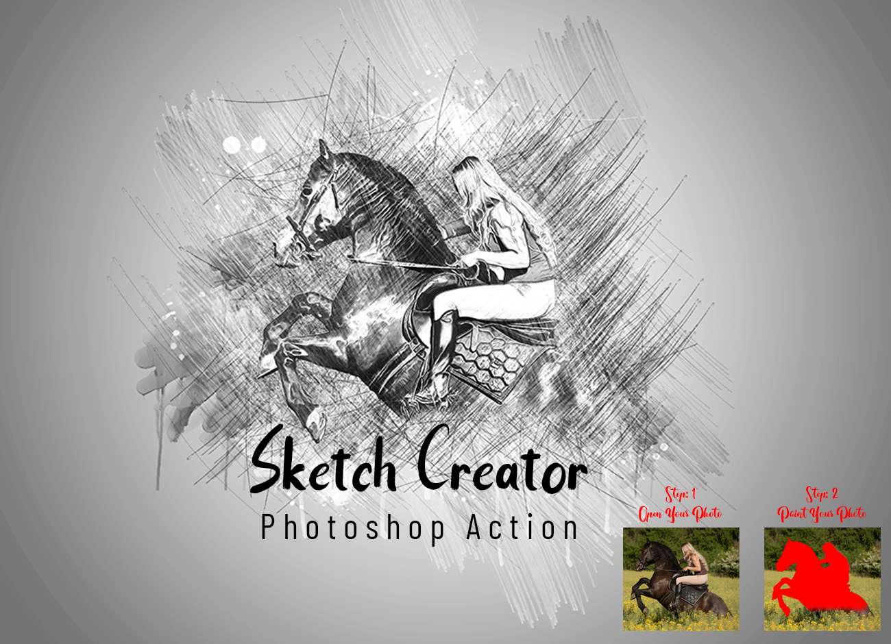 Sketch Creator Photoshop Action